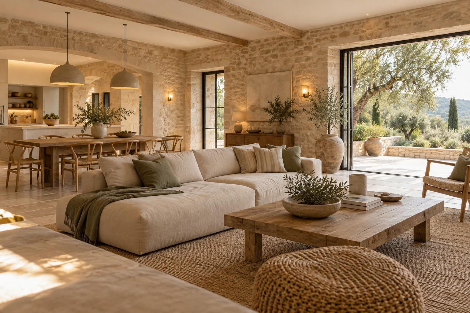 Illustration d’un intérieur lumineux